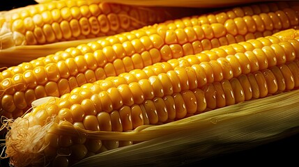 Wall Mural - sweet corn on cob