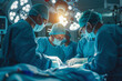© Suphachai - Surgical Team Performing Operation in Modern OR