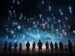 © AR24 Art - Celestial brilliance, a floating constellation of employee profiles, sparkles in acknowledgment of their unique contributions—each star a testament to their brilliance