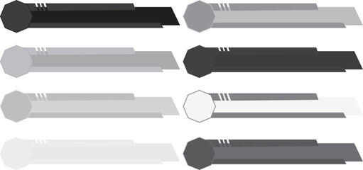 Designed cool lower third-pack in stunning Vector 10 EPS illustration quality. Lower Third for a title, TV news, and news channels. Designed cool lower third-pack Vector in different colors.