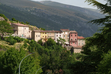 Palena, old town in Abruzzo, Italy