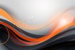 Abstract background with grey, black and orange waves for health awareness, Neurological Conditions

