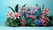 3D background for the fascination plant day 