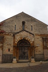 Sticker - church of st valerien in Tournus, France 