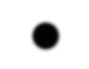 Fototapete - Realistic round shadow and shadow effect. Transparent circle shadow with soft edges. PNG circle shadows isolated on transparent background. 