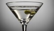 Close up of martini glass