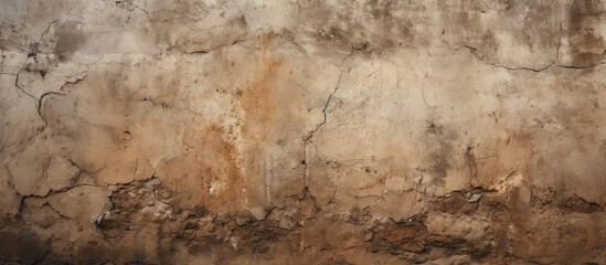 Aufkleber - stone plaster concrete wall grunge background. Creative Banner. Copyspace image