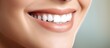 © HN Works - My smile is perfect Portrait of happy patient in dental chair. Creative Banner. Copyspace image