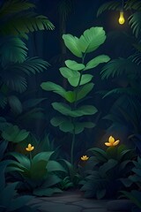 Tropical Jungle In The Night