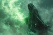 necromancer in green smoke