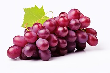 Poster - A close-up view of a bunch of grapes. This image can be used for various purposes
