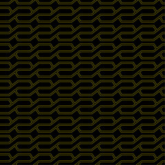 Geometric Futuristic Seamless Pattern