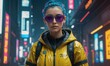 © bellart - Urban Futurism: Maximalist Tech Wear Delight with Streetwise Edge