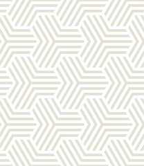 Wall Mural - vector seamless pattern. modern stylish texture. repeating geometric background. striped monochrome 