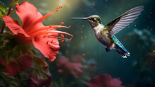 Photo A Green Bird With A Red Chest Sits On A Branch In A Green Tree,,
Beautiful Rufous Hummingbird Photo Wallpaper Image Free Photo

