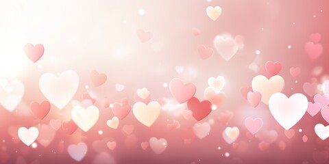 Wall Mural - hearts background,valentine background with hearts.