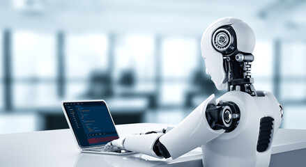 Software development programming on computer screen for modish application and program coding