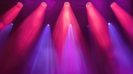 Poster - concert light show, Stage lights