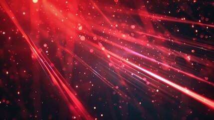Wall Mural - red horizontal lens flares pack. laser beams, horizontal light rays.beautiful light flares. glowing 