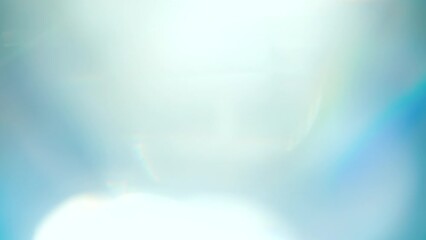 Wall Mural - Refraction of Sunlight Through a Porthole. Loop. The light passes through the facets of a slowly rotating diamond and creates repetitive sparkling highlights and rainbow colors