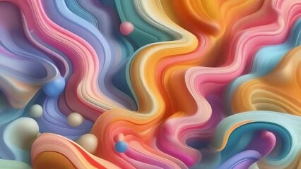 dynamic colorful liquid background