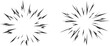 © Sviatlana - Starburst. Bomb blast. Big explosion. Abstract comic book explosion flash. Flash beam explosion flash glow. Anime. Vector illustration on transparent background