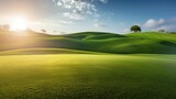 Fototapeta Kuchnia - The three of the golf backgrounds
