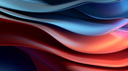 Poster - Modern digital abstract background Copy space Ai Generative