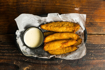 Poster - deep fried pickle spears