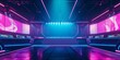 Futuristic esport background for gaming live streaming. Esport game tournament competition neon banner