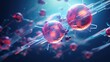 Nanotechnology in regenerative medicine, solid color background