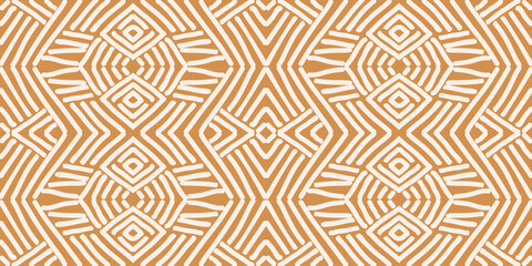 Hand drawn Batik pattern seamless. Geometric chevron abstract illustration, wallpaper. Tribal ethnic vector texture. Aztec style. Folk embroidery. Indian, Scandinavian, African rug, tile.