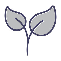 Poster - Leaf Vector Icon