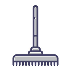 Sticker - Rake Vector Icon