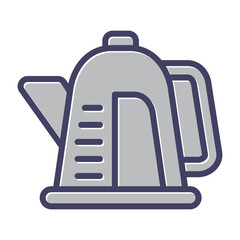 Sticker - Kettle Vector Icon