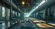 © Creative Valley - The Grand Scale of a Large Cargo Warehouse Captured