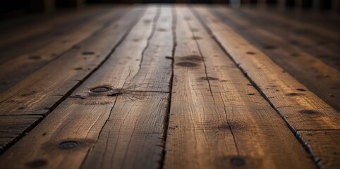 Wall Mural - Dark wood texture background surface with old natural pattern, texture of retro plank wood, Plywood surface, Natural oak texture with beautiful wooden grain, walnut wooden planks, Grunge wood wall.