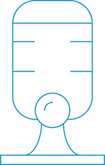 Wall Mural - Microphone Icon Illustration