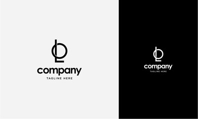 Poster - Initial Letter LO or OL Logo,Typography Vector Template. Creative Abstract Letter LO or OL Logo Vector