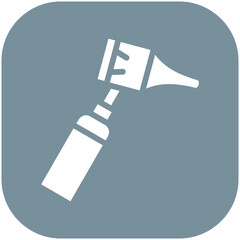 Poster - Otoscopy vector icon illustration of Health Checkup iconset.