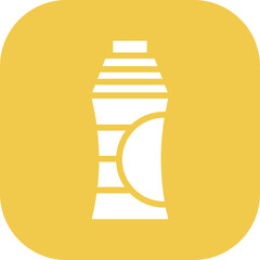 Canvas Print - Water Bottle Icon