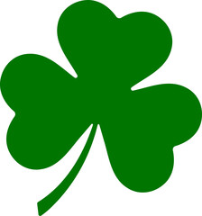 Wall Mural - st patrick's day, shamrock green icon, symbol of ireland