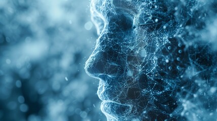 Poster - Communication network with AI Artificial Intelligence .
