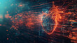 © KN Studio - Heartbeat line transforming into a digital AI code, AI role in real-time patient monitoring and heart health management. Advanced AI technology for cardiac care