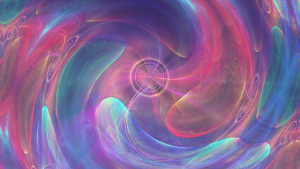 Wall Mural - nebula color smoke abstract illustration