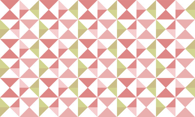 seamless pattern with triangles, abstract triangle geometric pink and yellow green background turbin