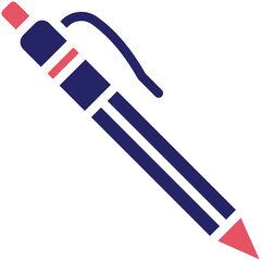 Poster - Pen vector icon illustration of Tools iconset.