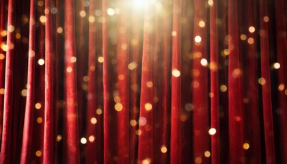 red curtain texture with lights effects