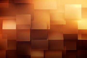 Poster - Brown tech gradient color background. Brown technology banner design. 