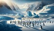 Penguin's Icy Expedition